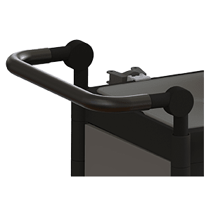 Driving handle for cleaning trolley