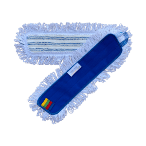 OEKO-TEX ecolabelled microfiber mop with fringes 40 cm