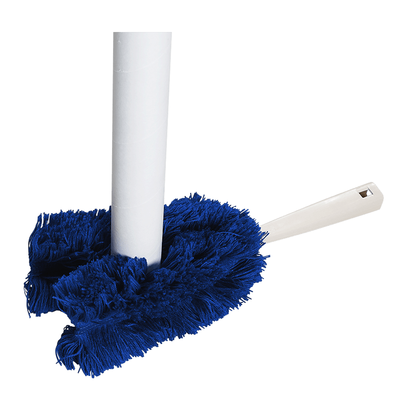 Hand-held mop for pipes