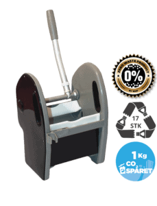 Recyclable mop press for collapsible mop systems