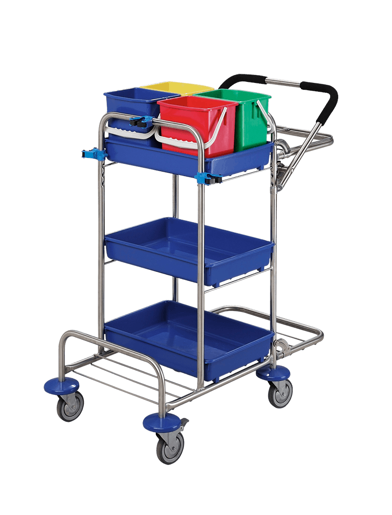 Basic cleaning trolley