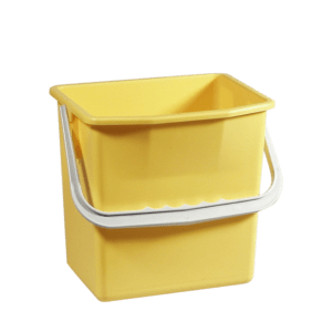 Yellow cleaning bucket 6L