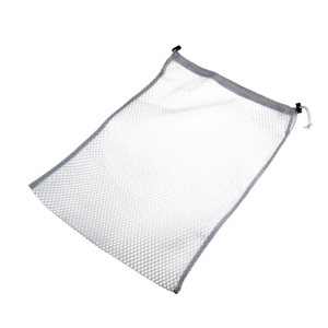 Large mesh washing net with cord