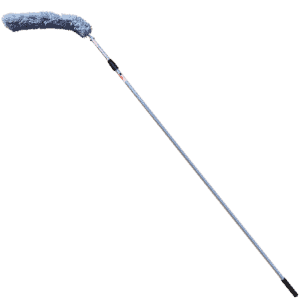 Microfiber duster inclusive telescopic handle