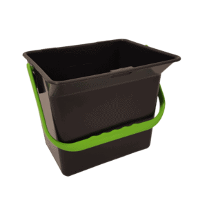Sustainable cleaning bucket with green handle