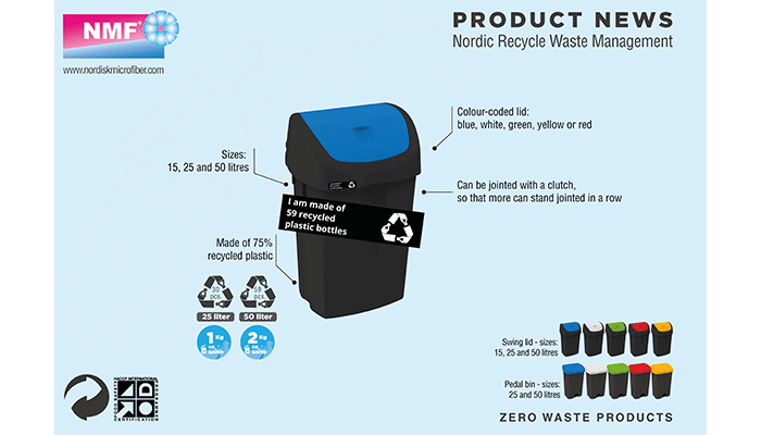 Sustainable waste bins