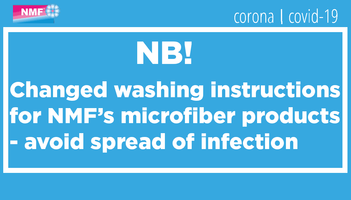 Covid-19 microfiber washing instructions