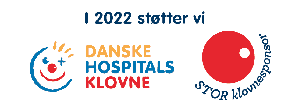 Danske hospitals klovne - støtte 2022