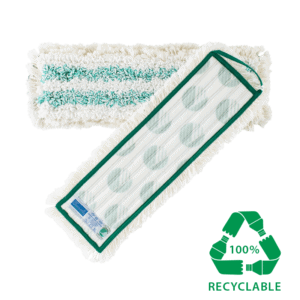 Ecolabelled thick microfiber mop